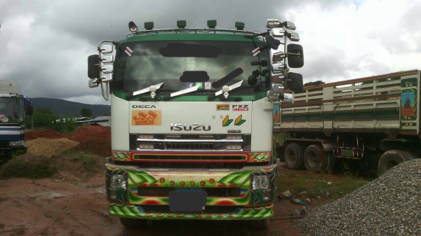 ISUZU FXZ 360 ปี 56 - พ่วงแม่ลูกดั้ม ISUZU FXZ 360 ปี 56 - พ่วงแม่ลูกดั้ม