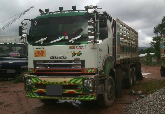 ISUZU FXZ 360 ปี 56 - พ่วงแม่ลูกดั้ม ISUZU FXZ 360 ปี 56 - พ่วงแม่ลูกดั้ม