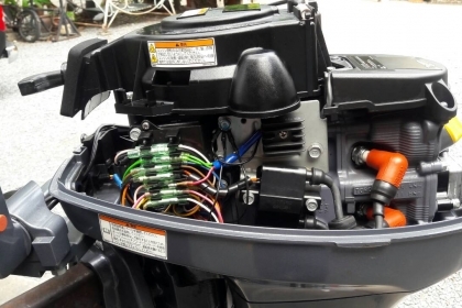 ขาย เครื่องเรือ yamaha9.9 เก่าญี่ปุ่นเครื่องติดเดินดี ราคา 35,000