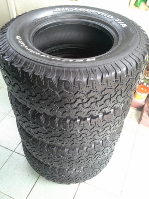 BF All USA. 265-70-16 ปลายปี12 สภาพสวยๆ 1ชุด BF All USA. 265-70-16 ปลายปี12 สภาพสวยๆ 1ชุด