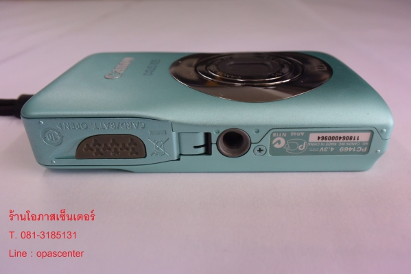 กล้อง Canon IXUS 105 12.1 MP Mem 4GB ที่ชาร์ท ซอง สาย AV USB กล่อง สภาพใหม่ พร้อมใช้งาน