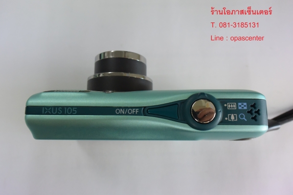 กล้อง Canon IXUS 105 12.1 MP Mem 4GB ที่ชาร์ท ซอง สาย AV USB กล่อง สภาพใหม่ พร้อมใช้งาน กล้อง Canon IXUS 105 12.1 MP Mem 4GB ที่ชาร์ท ซอง สาย AV USB กล่อง สภาพใหม่ พร้อมใช้งาน
