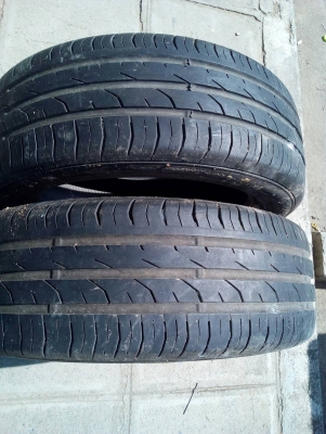 195/50R16 Continental Contipremium ปี14 มี 2 เส้น  tel. 081-427-3941