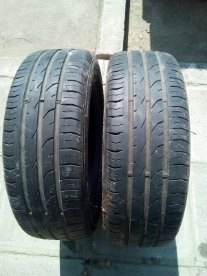 195/50R16 Continental Contipremium ปี14 มี 2 เส้น  tel. 081-427-3941
