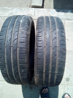 195/50R16 Continental Contipremium ปี14 มี 2 เส้น  tel. 081-427-3941