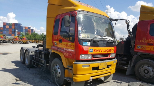 10 ล้อหัวลาก 320 แรงISUZU GXZ23... ปี 2549 (แม็คโหลด) รถสวย สภาพดี เล่มพร้อม