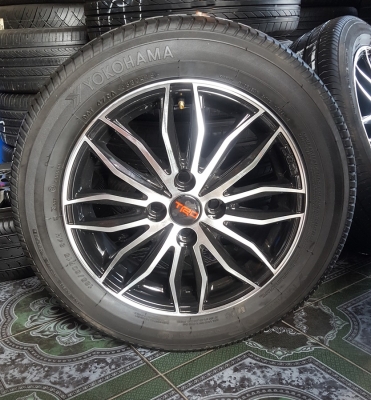 ขายล้อTOYOTA VIOS TRD รุ่น3 ยางปี15  4 ล้อ