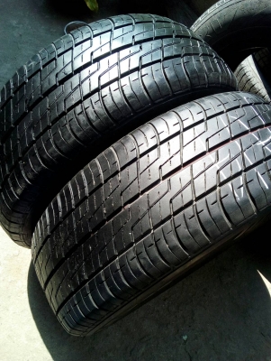 215/65R15 BRIDGESTONE LEO 627 ปี14 มี 2 เส้น tel. 081-427-3941