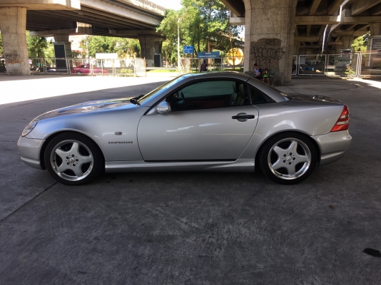 1997 BENZ SLK230 KOMPRESSOR ROADSTER สีเทา ทุกระบบใช้งานได้ปกติ