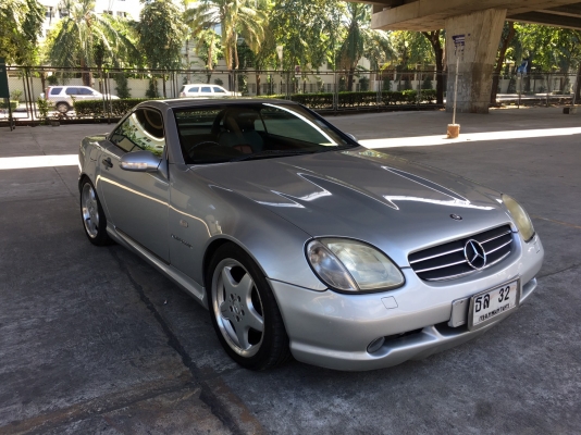 1997 BENZ SLK230 KOMPRESSOR ROADSTER สีเทา ทุกระบบใช้งานได้ปกติ