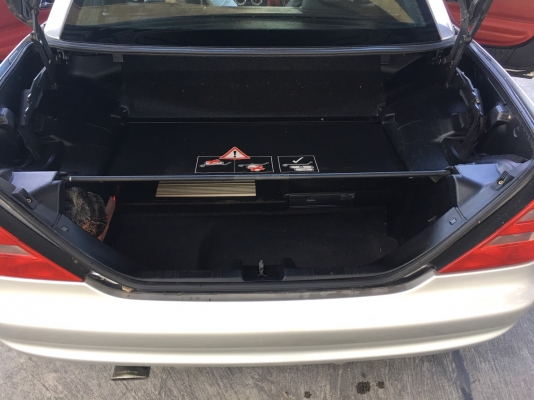 1997 BENZ SLK230 KOMPRESSOR ROADSTER สีเทา ทุกระบบใช้งานได้ปกติ