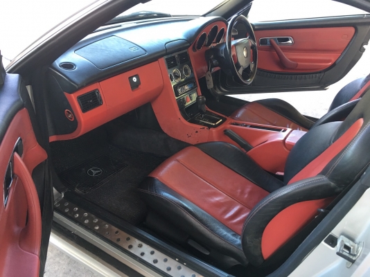 1997 BENZ SLK230 KOMPRESSOR ROADSTER สีเทา ทุกระบบใช้งานได้ปกติ