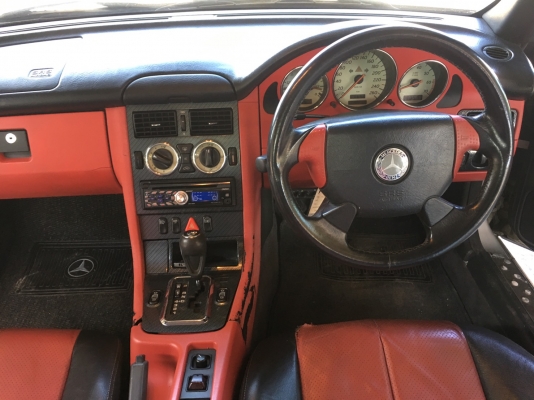 1997 BENZ SLK230 KOMPRESSOR ROADSTER สีเทา ทุกระบบใช้งานได้ปกติ