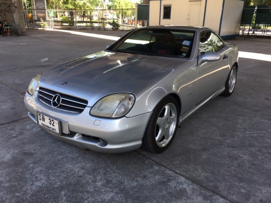 1997 BENZ SLK230 KOMPRESSOR ROADSTER สีเทา ทุกระบบใช้งานได้ปกติ