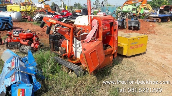 ขาย รถบรรทุกตีนตะขาบ เครื่องยนต์ดีเซล YANMAR 1 สูบ แถมเครื่องนวดข้าว พร้อมใช้ ขาย รถบรรทุกตีนตะขาบ เครื่องยนต์ดีเซล YANMAR 1 สูบ แถมเครื่องนวดข้าว พร้อมใช้