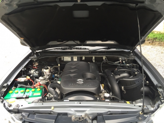 2010 MAZDA BT-50 2.5 FREE STYLE CAB HI-RACERสีเทาดำ