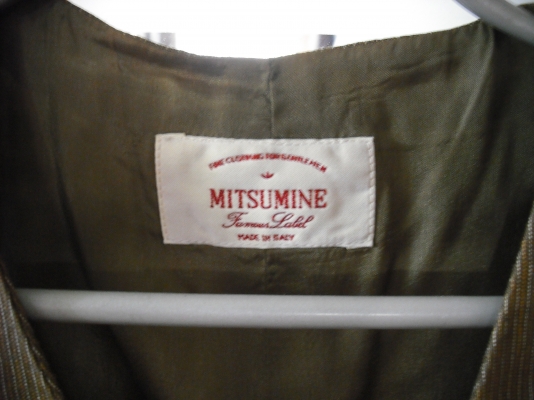 เสื้อกั๊ก MITSUMINE Made in Italy เสื้อกั๊ก MITSUMINE Made in Italy