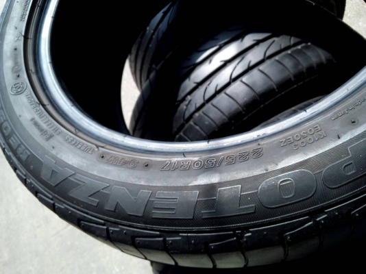 225/50R17 BRIDGESTONE POTENZA รันแฟลต ชุด 4 เส้น tel. 081-427-3941 225/50R17 BRIDGESTONE POTENZA รันแฟลต ชุด 4 เส้น tel. 081-427-3941