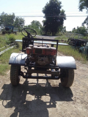 โครงอีแต๋นพร้อมเครื่อง คูโบต้า 6.5 แรง พร้้อมใช้งาน