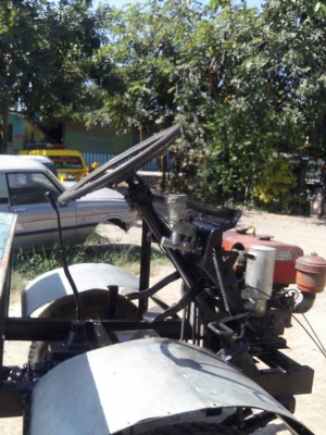 โครงอีแต๋นพร้อมเครื่อง คูโบต้า 6.5 แรง พร้้อมใช้งาน