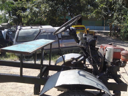 โครงอีแต๋นพร้อมเครื่อง คูโบต้า 6.5 แรง พร้้อมใช้งาน