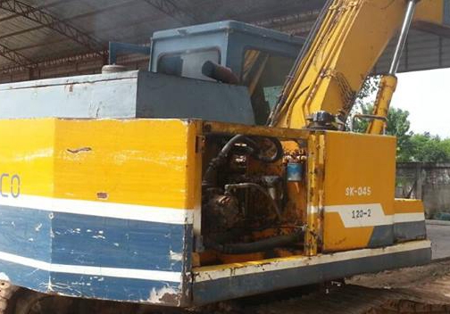 340,000 บ.ต่อรอง /// แบคโฮ KOBELCO SK-045 (120) MARK-2 เครื่อง+ปั้ม ดี บูมอาร์มสวย บุ้งกี๋ได้ เอวดี ช่วงล่าง65\% ตามสภาพ เอกสารสัญญาซื้อขาย **ขาย KOBELCO MARK-2 SK-045 (120) แบคโฮสภาพดี ราคาเบาๆ เอกสารใบซื้อ-ขาย HYD.EXCAVATOR KOBELCO SK-045 MARK-2 120 เครื