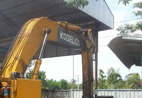 340,000 บ.ต่อรอง /// แบคโฮ KOBELCO SK-045 (120) MARK-2 เครื่อง+ปั้ม ดี บูมอาร์มสวย บุ้งกี๋ได้ เอวดี ช่วงล่าง65\% ตามสภาพ เอกสารสัญญาซื้อขาย **ขาย KOBELCO MARK-2 SK-045 (120) แบคโฮสภาพดี ราคาเบาๆ เอกสารใบซื้อ-ขาย HYD.EXCAVATOR KOBELCO SK-045 MARK-2 120 เครื