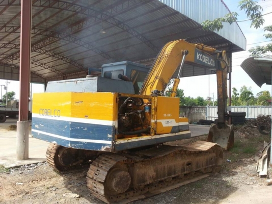 340,000 บ.ต่อรอง /// แบคโฮ KOBELCO SK-045 (120) MARK-2 เครื่อง+ปั้ม ดี บูมอาร์มสวย บุ้งกี๋ได้ เอวดี ช่วงล่าง65\% ตามสภาพ เอกสารสัญญาซื้อขาย **ขาย KOBELCO MARK-2 SK-045 (120) แบคโฮสภาพดี ราคาเบาๆ เอกสารใบซื้อ-ขาย HYD.EXCAVATOR KOBELCO SK-045 MARK-2 120 เครื