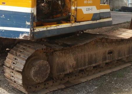 340,000 บ.ต่อรอง /// แบคโฮ KOBELCO SK-045 (120) MARK-2 เครื่อง+ปั้ม ดี บูมอาร์มสวย บุ้งกี๋ได้ เอวดี ช่วงล่าง65\% ตามสภาพ เอกสารสัญญาซื้อขาย **ขาย KOBELCO MARK-2 SK-045 (120) แบคโฮสภาพดี ราคาเบาๆ เอกสารใบซื้อ-ขาย HYD.EXCAVATOR KOBELCO SK-045 MARK-2 120 เครื