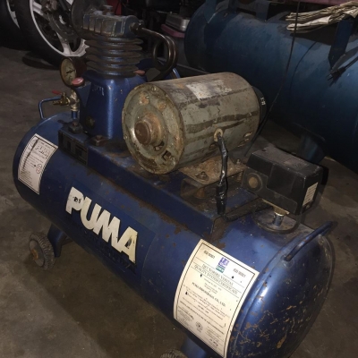 ขายครับ ปั๊มลมพูม่า ขนาดถัง36ลิตรไฟบ้าน220 หัวสูบกำลังอัดดีมาก  มอเตอร์ 4P 1/3HP 220V