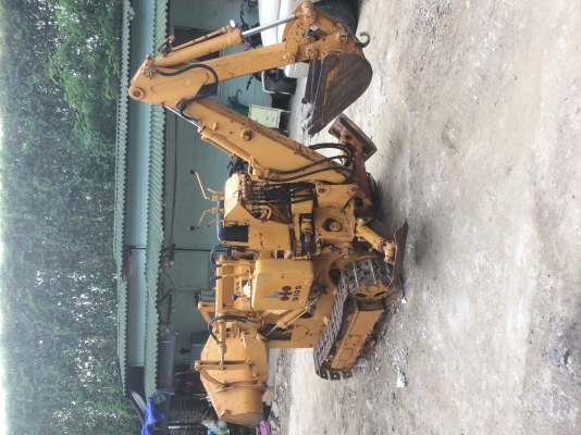 แทรกเตอร์โครมัตสุD10Sตีนตะขาบหน้าตักหลังขุด