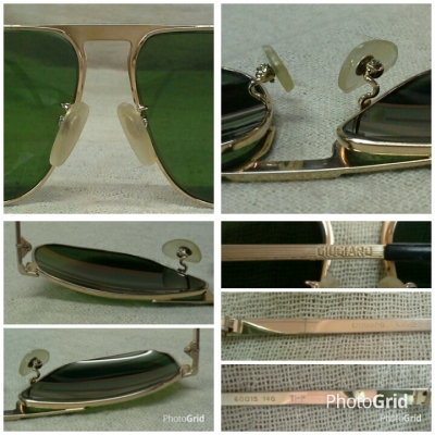 แว่นตาไททาเนียมบริสุทธิ์ สายพันธุ์อัสซูรี่ ตัวแท้! Authentic GIUGIARO handmade in Italy บิ๊กไซซ์!