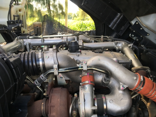 ขายด่วนรถดั้ม360แรง ปี55 กะบะสามมิตร ลูก3เพลา สภาพสวยๆ ใช้น้อยไมล์120000 วิ่งปาล์มเท่านั้น