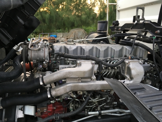 ขายด่วนรถพ่วงดั้ม FM2P 380 ปี56 รุ่นท่อสั้น 50ปี ก้นแท็งค์ปิเนียม สภาพสวยๆสดๆ ใช้น้อย วิ่งปาล์มเท่านั้น ดั้มแม่ลูก