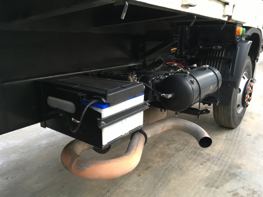 ขายด่วนรถพ่วงดั้ม FM2P 380 ปี56 รุ่นท่อสั้น 50ปี ก้นแท็งค์ปิเนียม สภาพสวยๆสดๆ ใช้น้อย วิ่งปาล์มเท่านั้น ดั้มแม่ลูก