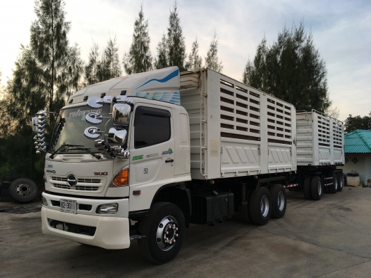 ขายด่วนรถพ่วงดั้ม FM2P 380 ปี56 รุ่นท่อสั้น 50ปี ก้นแท็งค์ปิเนียม สภาพสวยๆสดๆ ใช้น้อย วิ่งปาล์มเท่านั้น ดั้มแม่ลูก