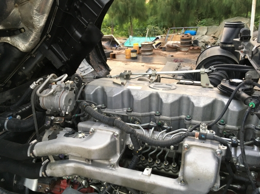 ขายด่วนรถพ่วงดั้ม FM2P 380 ปี56 รุ่นท่อสั้น 50ปี ก้นแท็งค์ปิเนียม สภาพสวยๆสดๆ ใช้น้อย วิ่งปาล์มเท่านั้น ดั้มแม่ลูก