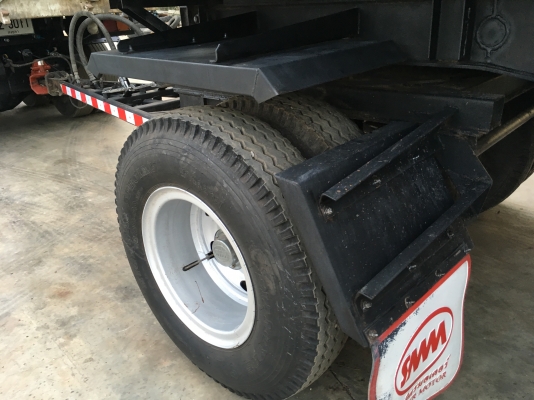 ขายด่วนรถพ่วงดั้ม FM2P 380 ปี56 รุ่นท่อสั้น 50ปี ก้นแท็งค์ปิเนียม สภาพสวยๆสดๆ ใช้น้อย วิ่งปาล์มเท่านั้น ดั้มแม่ลูก