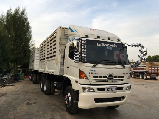 ขายด่วนรถพ่วงดั้ม FM2P 380 ปี56 รุ่นท่อสั้น 50ปี ก้นแท็งค์ปิเนียม สภาพสวยๆสดๆ ใช้น้อย วิ่งปาล์มเท่านั้น ดั้มแม่ลูก