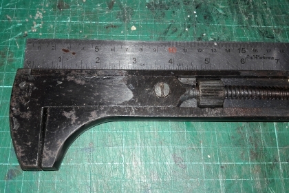 ขายประแจเลื่อนโบราณขนาด7"BABY BRAND MADE IN GERMANY.