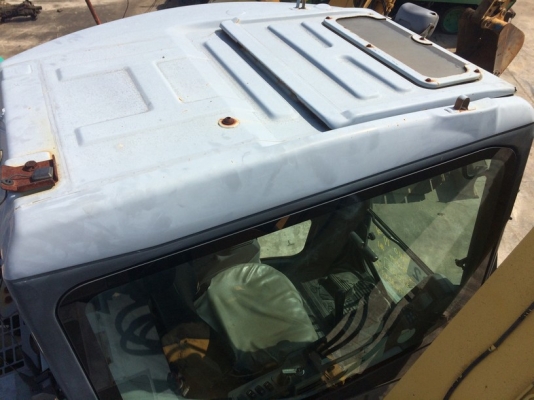 Komatsu PC128US-2EO ปี 2003 ใบแทร็คติดก้อนยาง นำเข้าจากญี่ปุ่น ราคาไม่แพงครับ