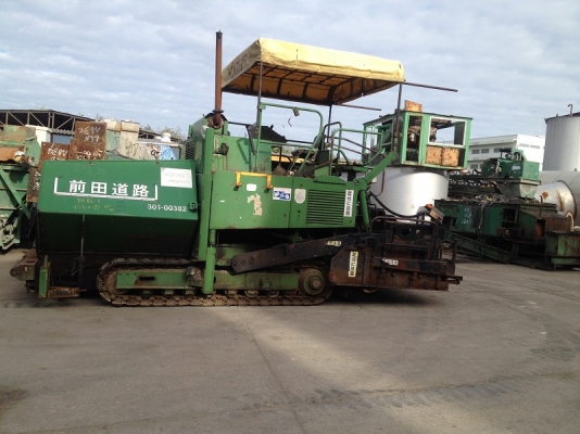 รถปูยาง Vogele S1600 รถนอกนำเข้าจากญี่ปุ่น ระบบเตาต่อ ราคาย่อมเยาว์ สภาพพร้อมใช้งาน