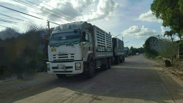 ขายรถพ่วง 22 ล้อ แม่-ลูก กระบะเหล็กคอกเกษตรไม่ดั้ม ISUZU 360 ปี.56 รถสวยพร้อมใช้ ราคา.2400000 ต่อรอง ขายรถพ่วง 22 ล้อ แม่-ลูก กระบะเหล็กคอกเกษตรไม่ดั้ม ISUZU 360 ปี.56 รถสวยพร้อมใช้ ราคา.2400000 ต่อรอง