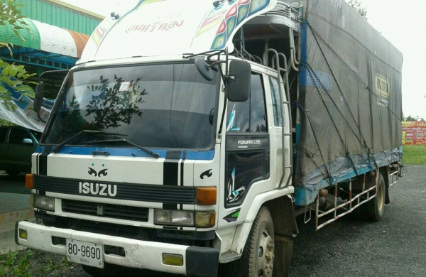 ขายรถห้างแท้ หกล้อ อีซูชุ ร็อคกี้ FTR11H-175hpโบว์อินเตอร์ แอร์ พ.เวอร์ ทิฟฟี้ แคชชีใหญ่ตลอด ยาง900 ช่วงยาว7.20ม รถห้าง.สภาพดีสวยพร้อมใช้ ทะเบียนพร้อมโอน