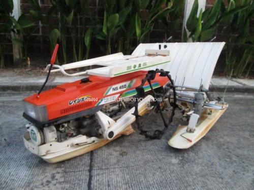 รถปลูกข้าวดำนาเดินตาม  KUBOTA  NS450 รหัสสินค้า 13001526 สอบถาม Tel.081-8283376, 087-6773704