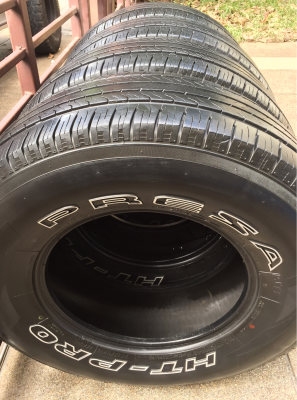 ยาง PRESA 265 70 16 ปี14 ดอกเต็ม ไม่มีปะ ราคาไม่แพง ยาง PRESA 265 70 16 ปี14 ดอกเต็ม ไม่มีปะ ราคาไม่แพง