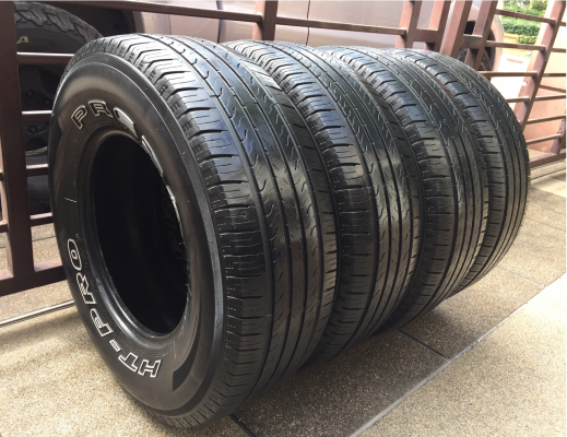 ยาง PRESA 265 70 16 ปี14 ดอกเต็ม ไม่มีปะ ราคาไม่แพง