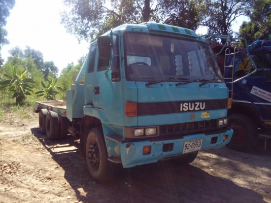 ขายด่วน ISUZU CXZ19U เครื่อง240เทอร์โบ เครื่องดี คัชชีสวย เกียร์อิตั้น เบรคทริฟฟี่ ยางพอใช้งาน พ่วงม