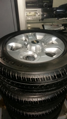 ขายแม็กเชฟขอบ16พร้อมยางปี14 ขายแม็กเชฟขอบ16พร้อมยางปี14