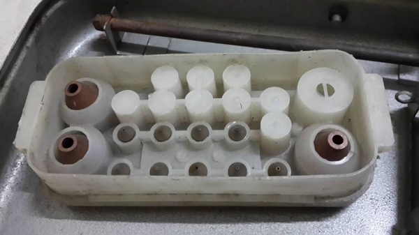 ชุดหัวงานเชื่อม ตัด เผา งานเก่า กล่องเป็นโลหะ